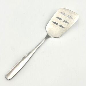 VTG WMF Cromargan Germany Slotted Spatula Turner Silver Stainless Steel MCM 10in
